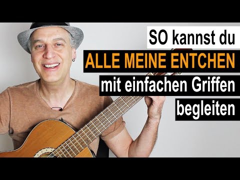 #16 | Alle meine Entchen | Gitarre lernen mit Kinderlieder