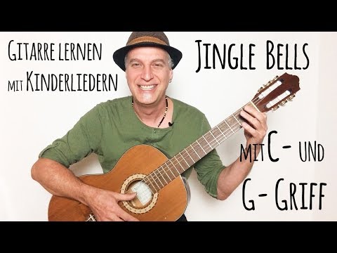 &quot;Jingle Bells&quot; mit C- und G-Griff | leicht | Gitarre lernen mit Kinderliedern